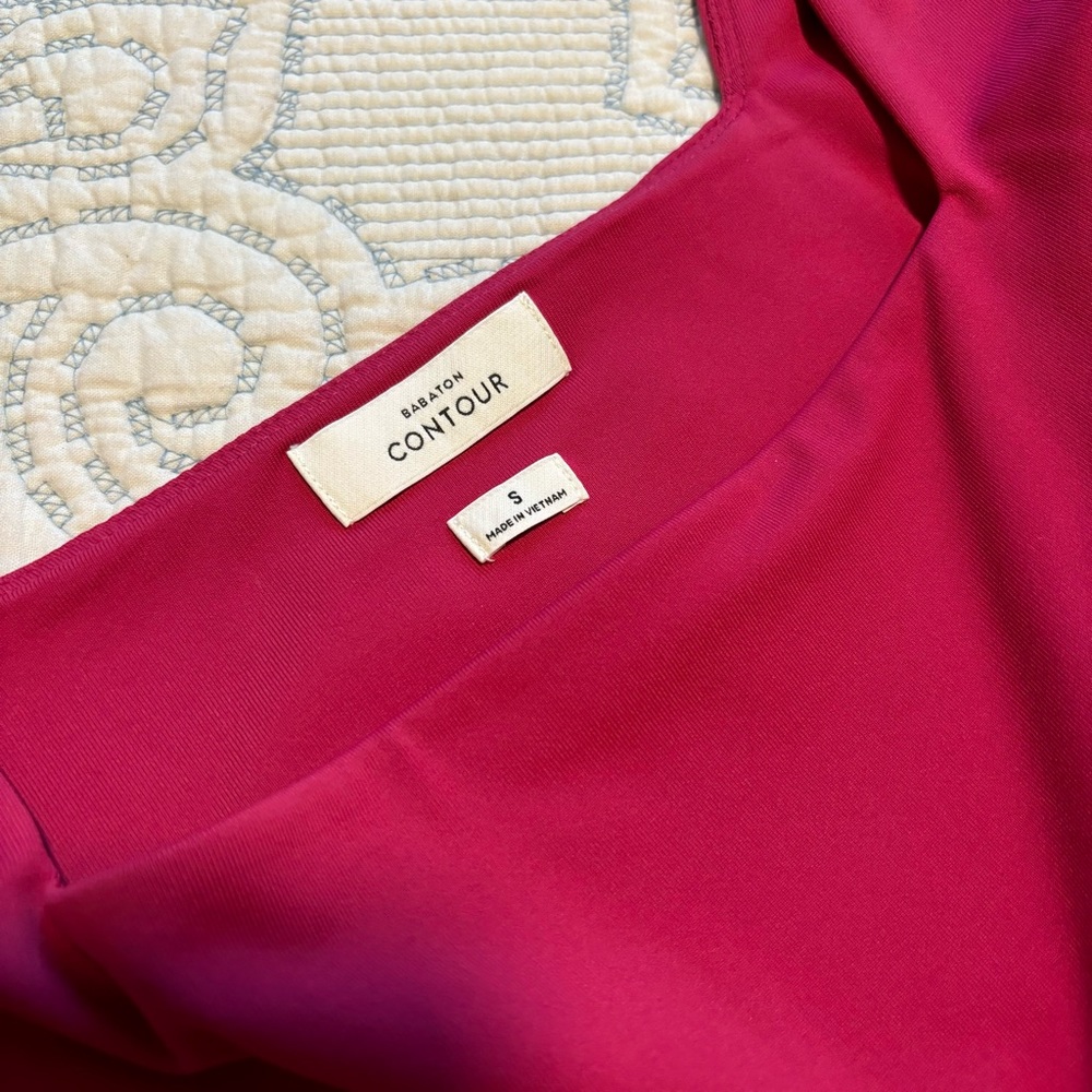 Aritzia | Babaton Contour Squareneck Longsleeve SM in Granita Pink - Picture 3 of 3